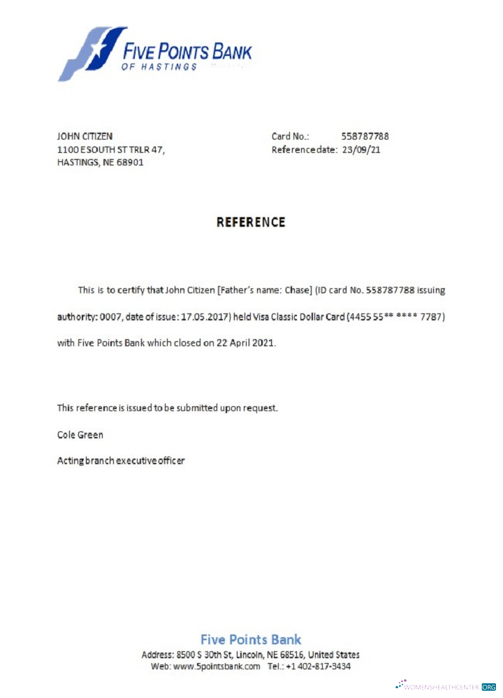 Download USA Five Points bank closure reference Photoshop template